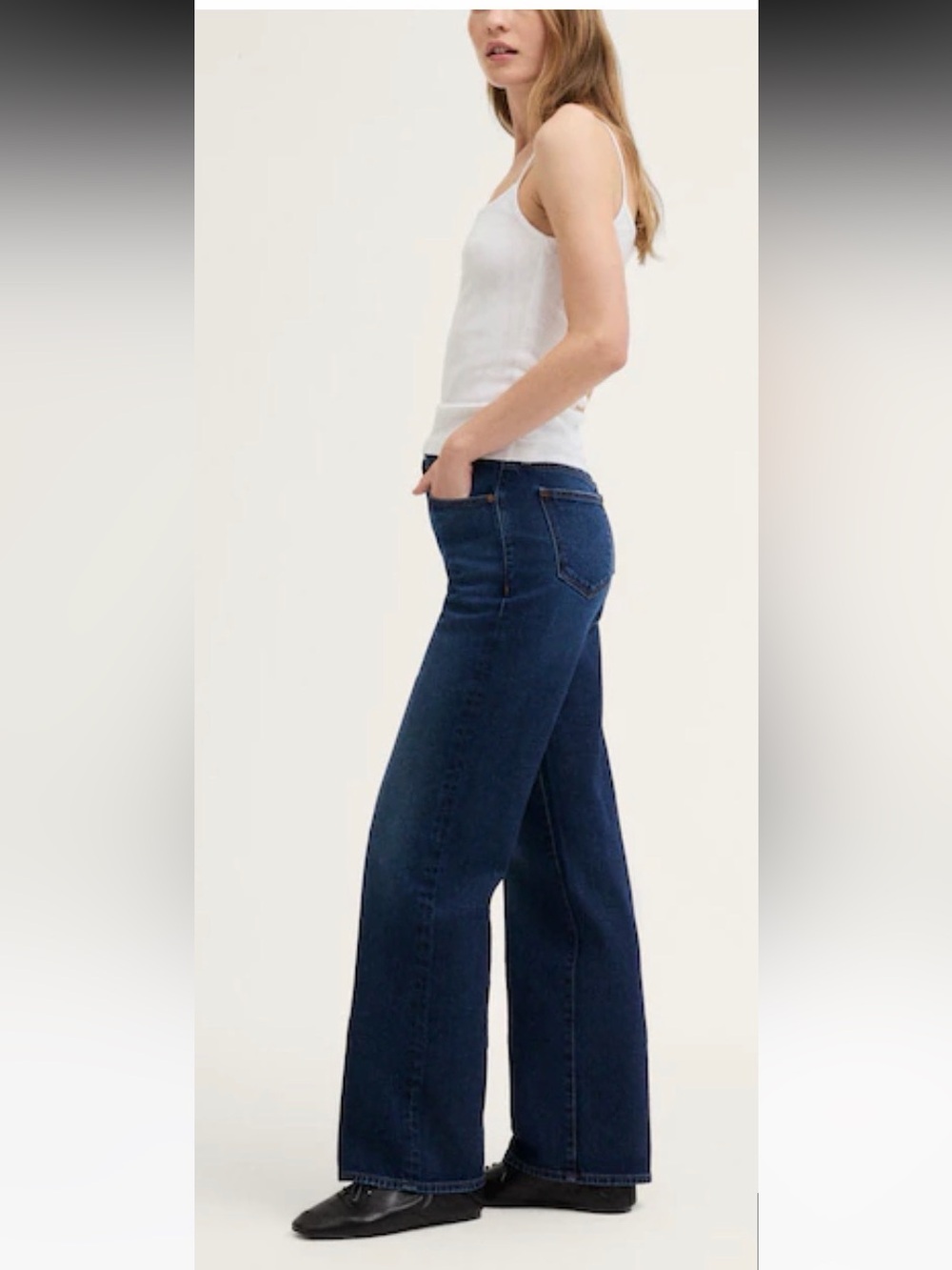 Madewell The Perfect Wide Leg Jean